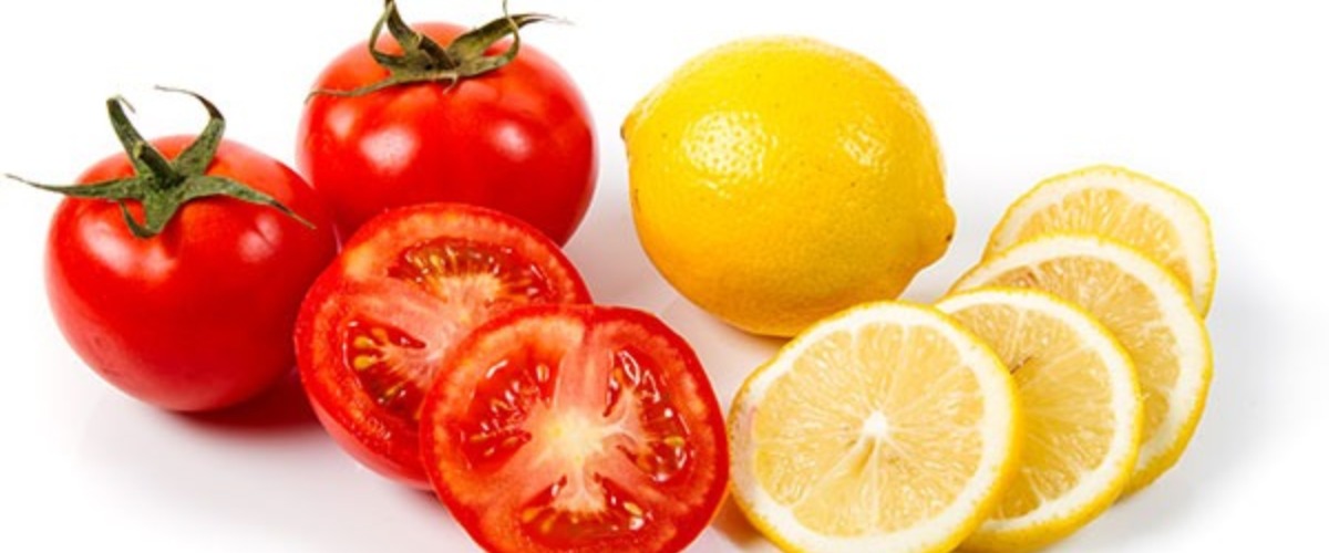 tomatoes and lemons